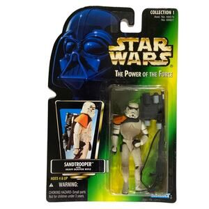 1996 Star Wars The Power Of The Force Sandtrooper 3.75" Action Figure #69601